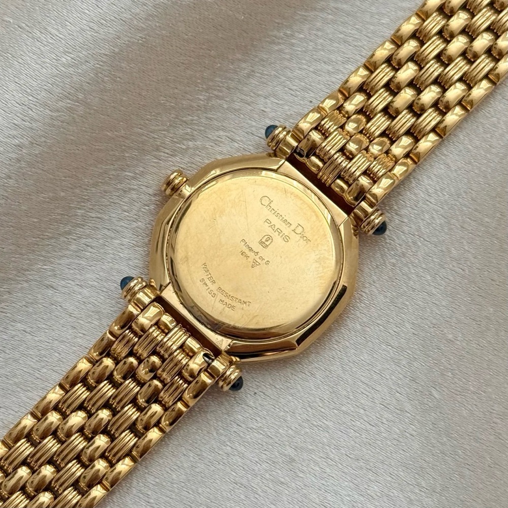 AUTHENTIC VINTAGE DIOR GOLD WATCH - Picture 5 of 5